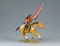 Sioux Warrior Advancing